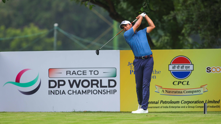 Chennai Open 2026: Ajeetesh Sandhu extends his lead to three shots Chennai Open 2026: Ajeetesh Sandhu extends his lead to three shots