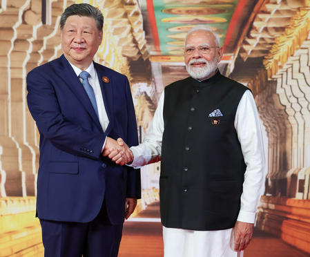 PM Modi, Chinese President Xi Jinping hold talks in New Delhi