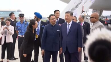 Chinese Prez Xi accorded warm welcome in Delhi; India says looking forward to ‘constructive’ talks (Lead)