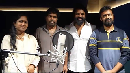Sai Durgha Tej’s ‘Sambarala Yeti Gattu’ cast begins dubbing for film Sai Durgha Tej’s ‘Sambarala Yeti Gattu’ cast begins dubbing for film