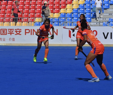 Supriya’s hat-trick powers India into AHF Junior Women’s Asia Cup final Supriya’s hat-trick powers India into AHF Junior Women’s Asia Cup final