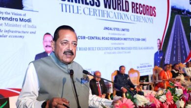Steel slag roads can cut costs by 40 pc, last longer: Dr Jitendra Singh Steel slag roads can cut costs by 40 pc, last longer: Dr Jitendra Singh