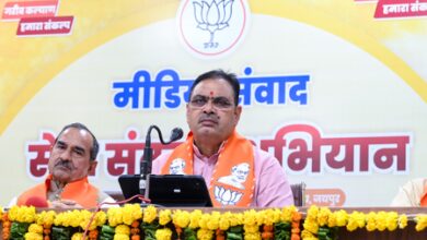 BJP victory is the result of workers’ hard work, will win panchayat polls too: CM Sharma on Raj civic poll results
