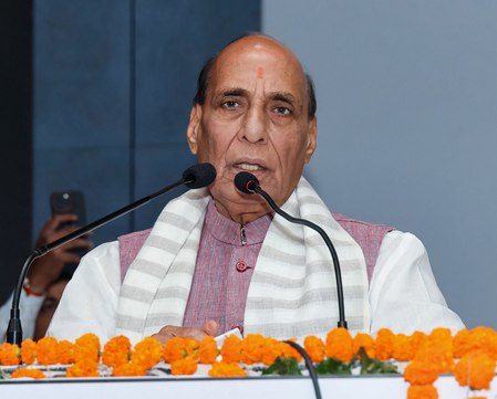 Uttar Pradesh has moved from ‘one district, many mafia’ to ODOP: Rajnath Singh Uttar Pradesh has moved from ‘one district, many mafia’ to ODOP: Rajnath Singh
