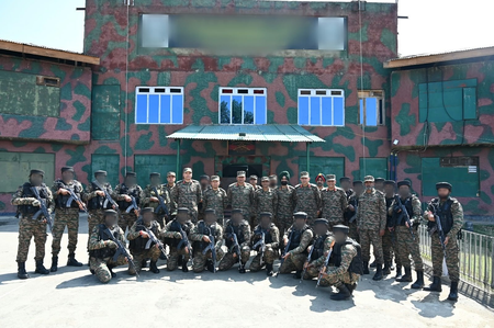 Army Commander Lt General Pratik Sharma reviews counter terrorism grid in South Kashmir