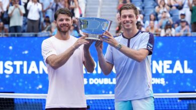 US Open: Harrison/Skupski win men’s doubles title