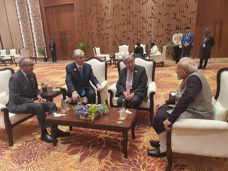 WHO Director-General thanks PM Modi for warm welcome, hails BRICS 2026 health commitments WHO Director-General thanks PM Modi for warm welcome, hails BRICS 2026 health commitments