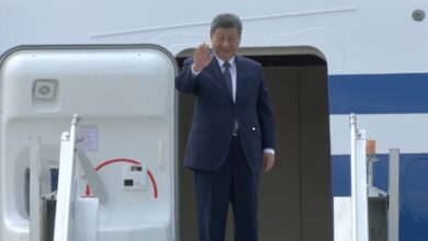 Chinese President Xi Jinping departs from Delhi after attending BRICS Summit