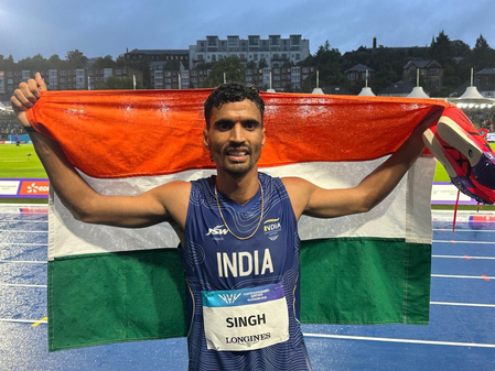 At the starting line, medal is the only target: Distance runner Gulveer unfazed by rivals at Asian Games At the starting line, medal is the only target: Distance runner Gulveer unfazed by rivals at Asian Games