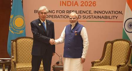 PM Modi, Kazakhstan President Tokayev hold talks in New Delhi