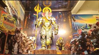 Ganesh Chaturthi: ‘Viksit Bharat’ themed Lord Ganesha idol in Hyderabad draws devotees 