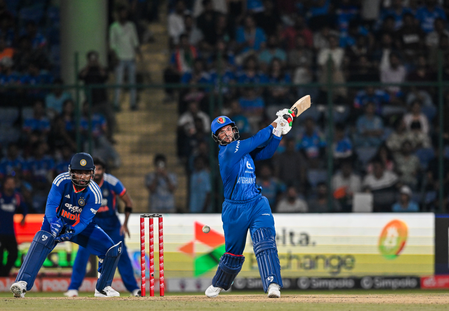 1st T20I: Omarzai’s late counter-attacking fifty takes Afghanistan to 156/8 against India 1st T20I: Omarzai’s late counter-attacking fifty takes Afghanistan to 156/8 against India