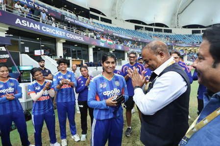 Women’s team showed solidarity with 2025 men’s stance on Asia Cup trophy: BCCI Secy Saikia Women’s team showed solidarity with 2025 men’s stance on Asia Cup trophy: BCCI Secy Saikia