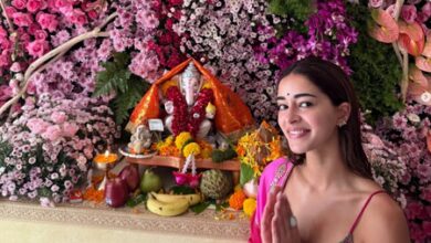 Ananya Panday rushes back home for Ganpati celebrations: ‘Just in time for my fave’