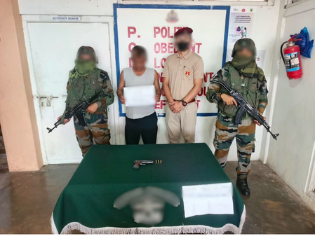 Five drug peddlers held; heroin worth over Rs 5 crore seized in Manipur, Mizoram Five drug peddlers held; heroin worth over Rs 5 crore seized in Manipur, Mizoram