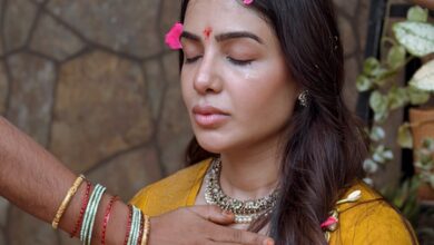 Mom-to-be Samantha drops dreamy glimpses from her traditional baby shower