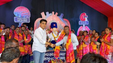 From sanitation workers to organ donation: Gujarat’s Ganeshotsav takes a community focus