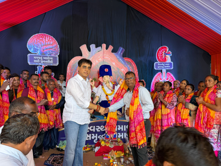 From sanitation workers to organ donation: Gujarat’s Ganeshotsav takes a community focus From sanitation workers to organ donation: Gujarat’s Ganeshotsav takes a community focus