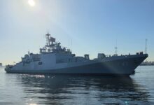INS Trishul arrives in Alexandria, cultivating cooperation between Indian and Egyptian Navies