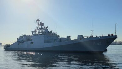 INS Trishul arrives in Alexandria, cultivating cooperation between Indian and Egyptian Navies