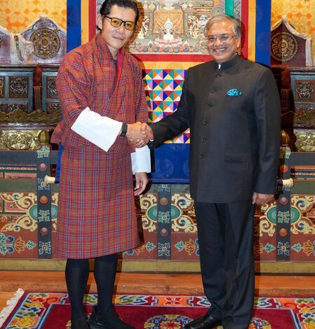 CEC Gyanesh Kumar calls on Bhutan King in Thimphu