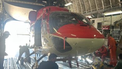 IAF Team bids farewell to Egypt after breathtaking aerial displays at El Alamein IAF Team bids farewell to Egypt after breathtaking aerial displays at El Alamein