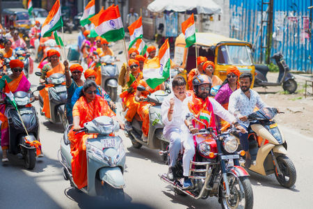 Ahead of Hyderabad Liberation Day, BJP organises scooty rally Ahead of Hyderabad Liberation Day, BJP organises scooty rally
