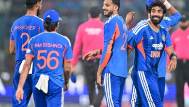 2nd T20I: Rashid, Nabi rally Afghanistan to 159/8 after early blows from India