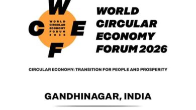 Three-day World Circular Economy Forum 2026 to begin in Gandhinagar today Three-day World Circular Economy Forum 2026 to begin in Gandhinagar today