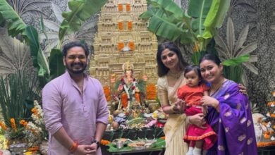 Paritosh Tripathi gives glimpse of Shilpa Shetty’s Ganpati celebrations Paritosh Tripathi gives glimpse of Shilpa Shetty’s Ganpati celebrations