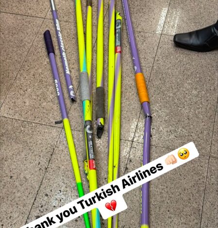 After historic Ultimate C’ships win Rumesh Pathirage’s specialised javelins damaged in transit After historic Ultimate C’ships win Rumesh Pathirage’s specialised javelins damaged in transit