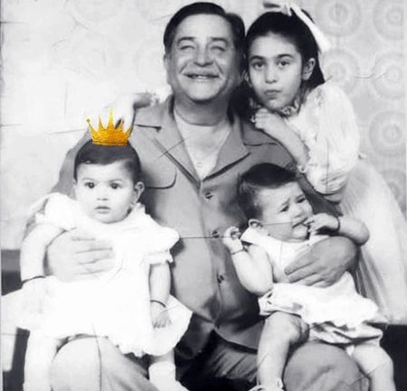 Kareena Kapoor shares throwback with grandfather Raj Kapoor, baby Karisma, Riddhima & herself seated on his lap Kareena Kapoor shares throwback with grandfather Raj Kapoor, baby Karisma, Riddhima & herself seated on his lap