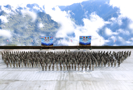 Exercise ‘Yudh Abhyas’ commences with 600 personnel from Indian and US army Exercise ‘Yudh Abhyas’ commences with 600 personnel from Indian and US army