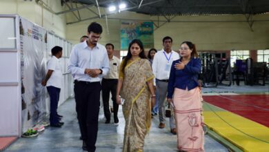 Union MoS Raksha Khadse reviews sports ecosystem in Mizoram; visits SAI Aizawl