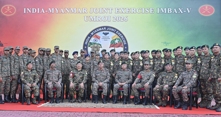 India, Myanmar reaffirm commitment to promote peace and stability through bilateral army exercise India, Myanmar reaffirm commitment to promote peace and stability through bilateral army exercise