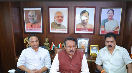 Delhi BJP President Harsh Malhotra hails party’s victory in Rajasthan civic polls
