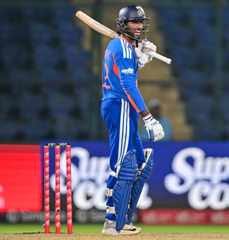 2nd T20I: Samson, Abhishek power-dominant chase as India beat Afghanistan by 7 wickets