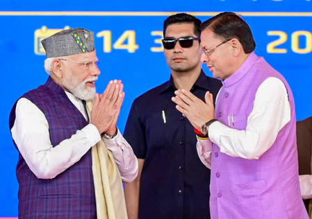 Working hard to further Uttarakhand’s progress: PM Modi extends birthday greetings to CM Dhami Working hard to further Uttarakhand’s progress: PM Modi extends birthday greetings to CM Dhami