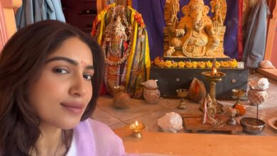 Bhumi Pednekkar finds Ganpati Bappa in NY:  He finds you wherever you are