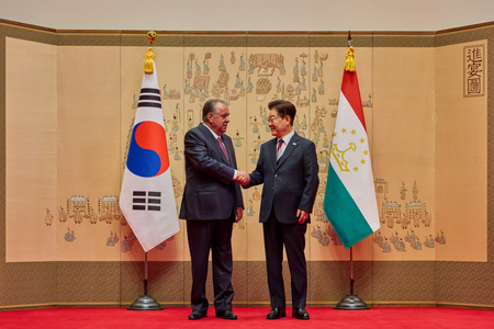 Leaders of South Korea, Tajikistan agree to forge comprehensive partnership