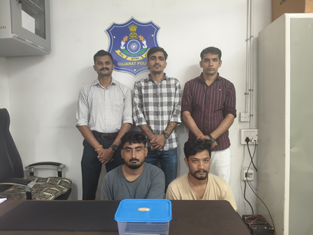 Fake investment firm, WhatsApp groups used to dupe Gujarat man of Rs 1.46 crore; two held Fake investment firm, WhatsApp groups used to dupe Gujarat man of Rs 1.46 crore; two held