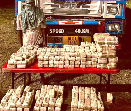 Banned methamphetamine tablets worth over Rs 425 crore seized in Assam, Tripura; three held Banned methamphetamine tablets worth over Rs 425 crore seized in Assam, Tripura; three held
