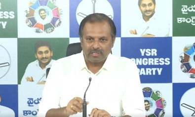 Chandrababu making tall claims on welfare with an eye on local body polls: YSRCP Chandrababu making tall claims on welfare with an eye on local body polls: YSRCP