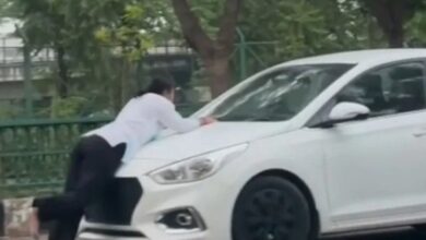 ‘Boyfriend’ drags woman on car bonnet in Lucknow