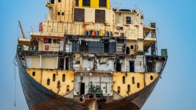 Govt looks at expanding use of steel from ship recycling