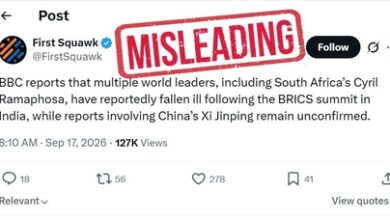 MEA Fact Check flags misleading posts claiming world leaders fell ill after BRICS Summit