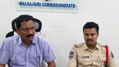 Telangana ACB arrests two police officials for taking Rs 5 lakh bribe Telangana ACB arrests two police officials for taking Rs 5 lakh bribe