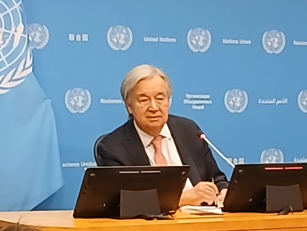 Changed economic equation calls for redistribution of power in multilateral systems: UN chief Changed economic equation calls for redistribution of power in multilateral systems: UN chief