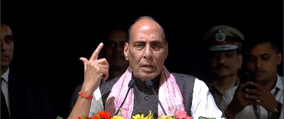 PM Modi’s birthday: Rajnath Singh flags off ‘Seva Sankalp Yatra’ from Varanasi to Vadnagar PM Modi’s birthday: Rajnath Singh flags off ‘Seva Sankalp Yatra’ from Varanasi to Vadnagar