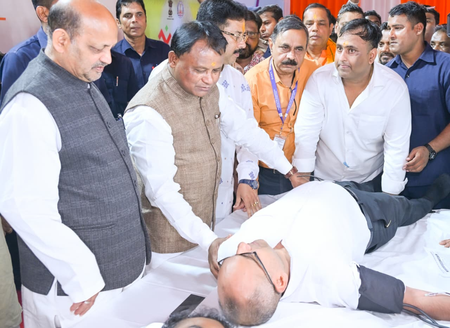 ‘Seva Sankalp Abhiyan’ launched in Odisha with mega blood donation camp ‘Seva Sankalp Abhiyan’ launched in Odisha with mega blood donation camp